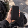 Black PAX Smell Proof Case with zip closure and compact design