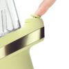 Finger presing Yellow Peak chamber cap