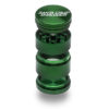 Santa Cruz Shredder 4-Piece Grinder (Small) green apart