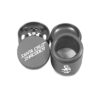 open grey SCS traveler herb grinder