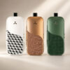 White, tan and green AirVape Legacy Core devices with removable outer panels