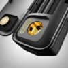 Close-up of the AirVape Legacy Pro 2 gold-plated chamber and vapour path