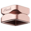 KRUSH KUBE 2.0 rose gold aluminium grinder, side view