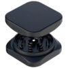 Open Black Noir Krush Kube 2.0 XL Grinder showing the grinding teeth