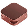Rose Gold Krush Kube 2.0 XL Grinder shown closed from above
