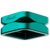 Emerald Green Krush Kube 2.0 XL Grinder shown closed from the front