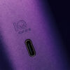 Purple DaVinci IQ Core showing the USB charging connection