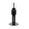 Rear side view of the black Stündenglass Gravity Infuser