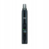 Black XMax V4 Pro vaporizer showing the session timer and temperature on its digital display