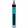 Blue XMax V4 Pro vaporizer shown upright with the front controls visible