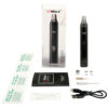 XMax V4 Pro package containing the vaporizer, charging cable, cleaning accessories, screens and manual