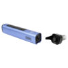 Purple XMax V4 Pro with the mouthpiece removed and the heating chamber opening visible
